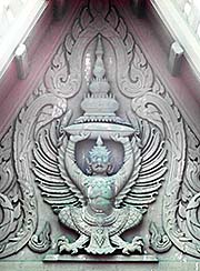 'A Garuda in a Temple Gable' by Asienreisender